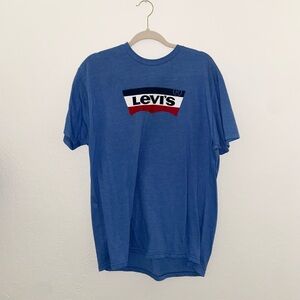 Levi Strauss graphic tee country short sleeve shirt western vibes navy indie top